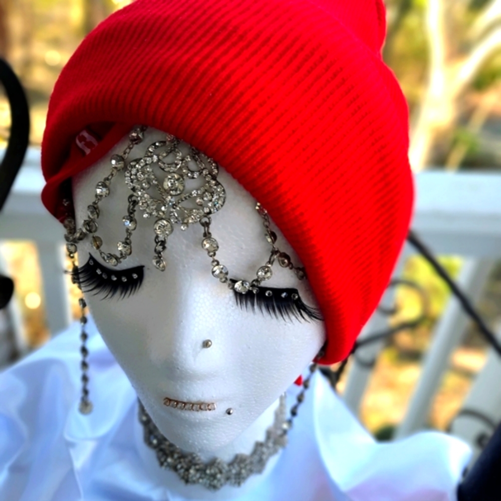 ❤️NEW!🌹Cap & bag set. Includes bandanna and headband.💋